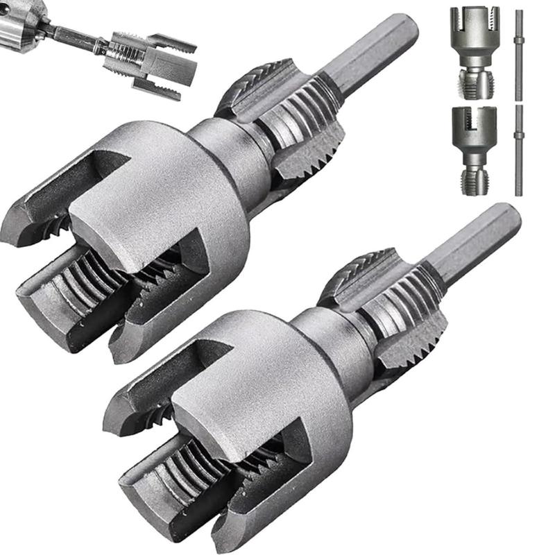 Power Tools Hand Tools - 1Set Alat Pemotong Ulir Pipa Terintegrasi