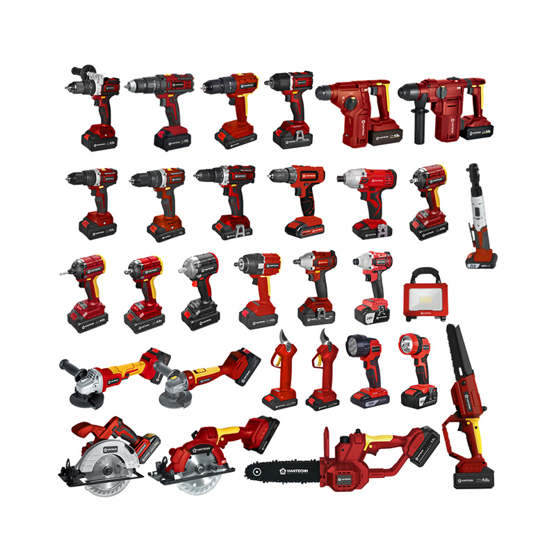 Combo Power Tools - Set Perkakas Listrik Tanpa Kabel Lithium-Ion