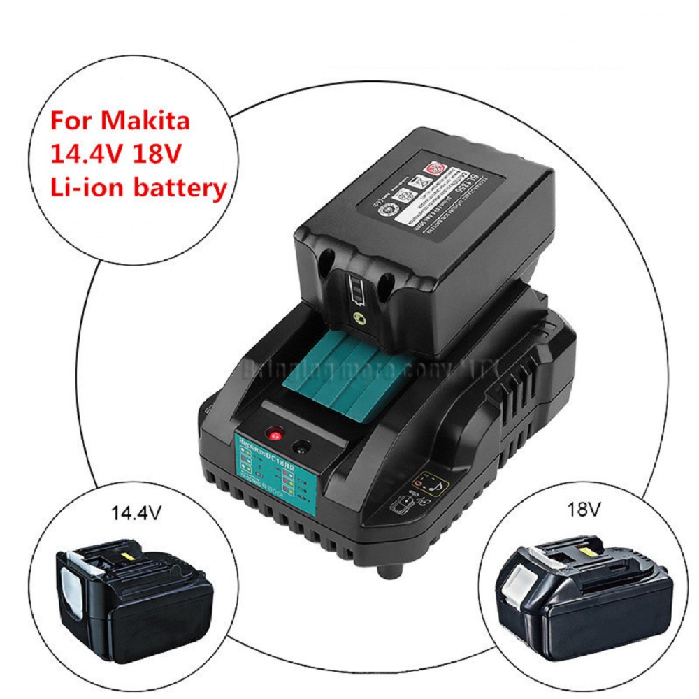 Power Quality Tools - Pengisi Daya Baterai 4A untuk Makita