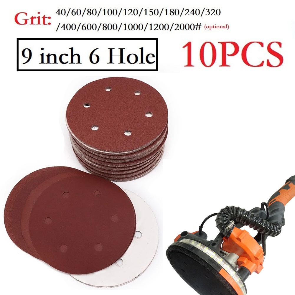 Power Tools Wallpaper - 10 Buah Kertas Amplas 9 Inci