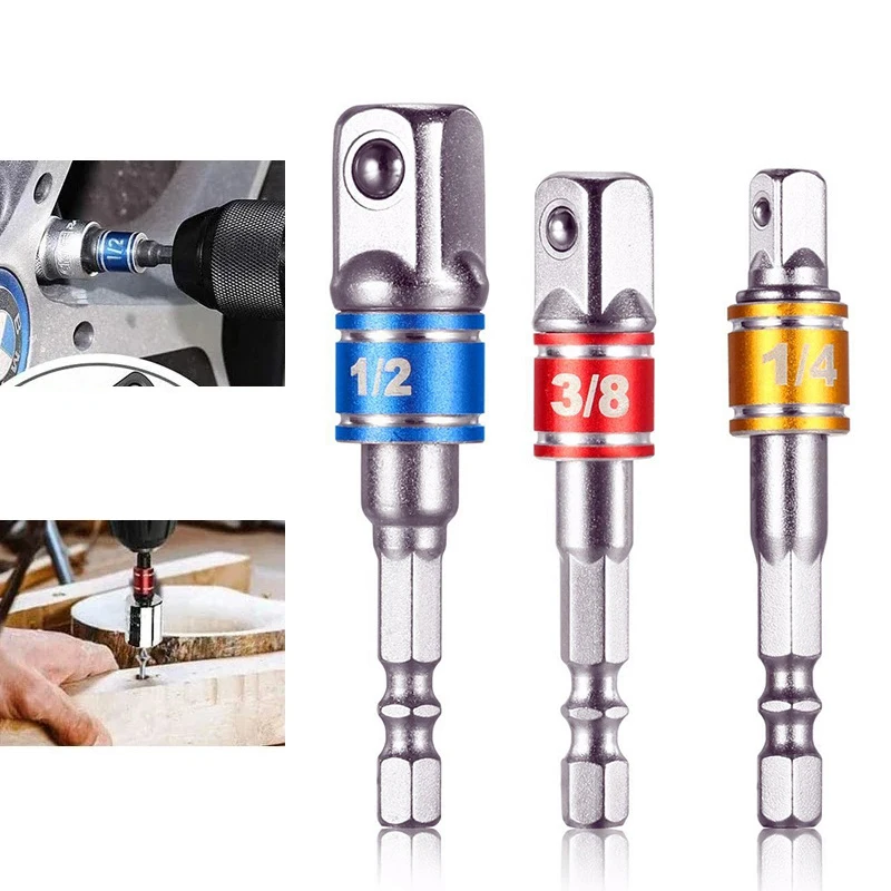 Power Tools Ridgid - Soket Impact Driver Adaptor Ekstensi Konverter