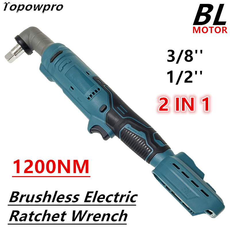 Power Tools Pink - Kunci pas Ratchet listrik tanpa sikat