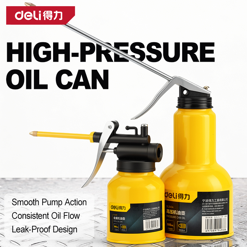 Power Tools Grease - Deli Dispenser Pelumas Manual Tekanan Tinggi,