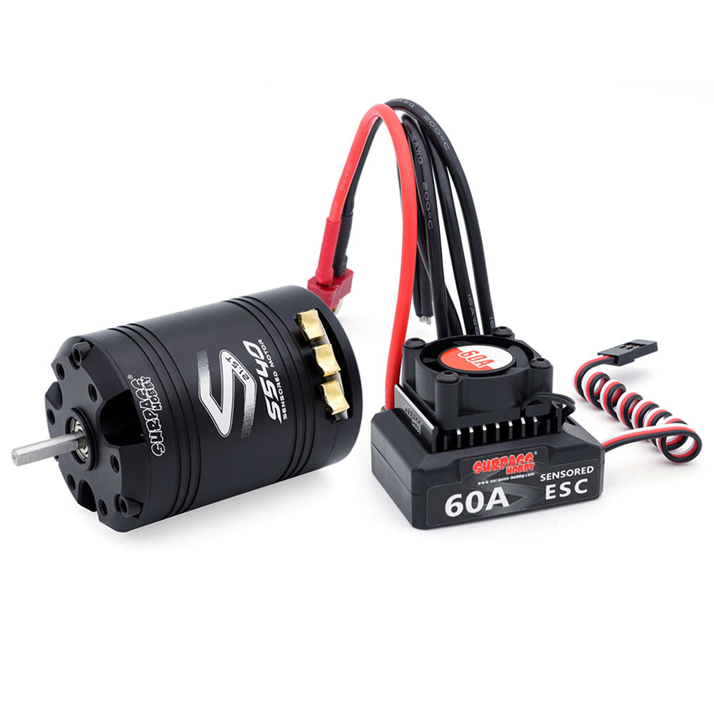 Combo Power Tools - Rocket-RC Motor ESC Combo Sensored S540