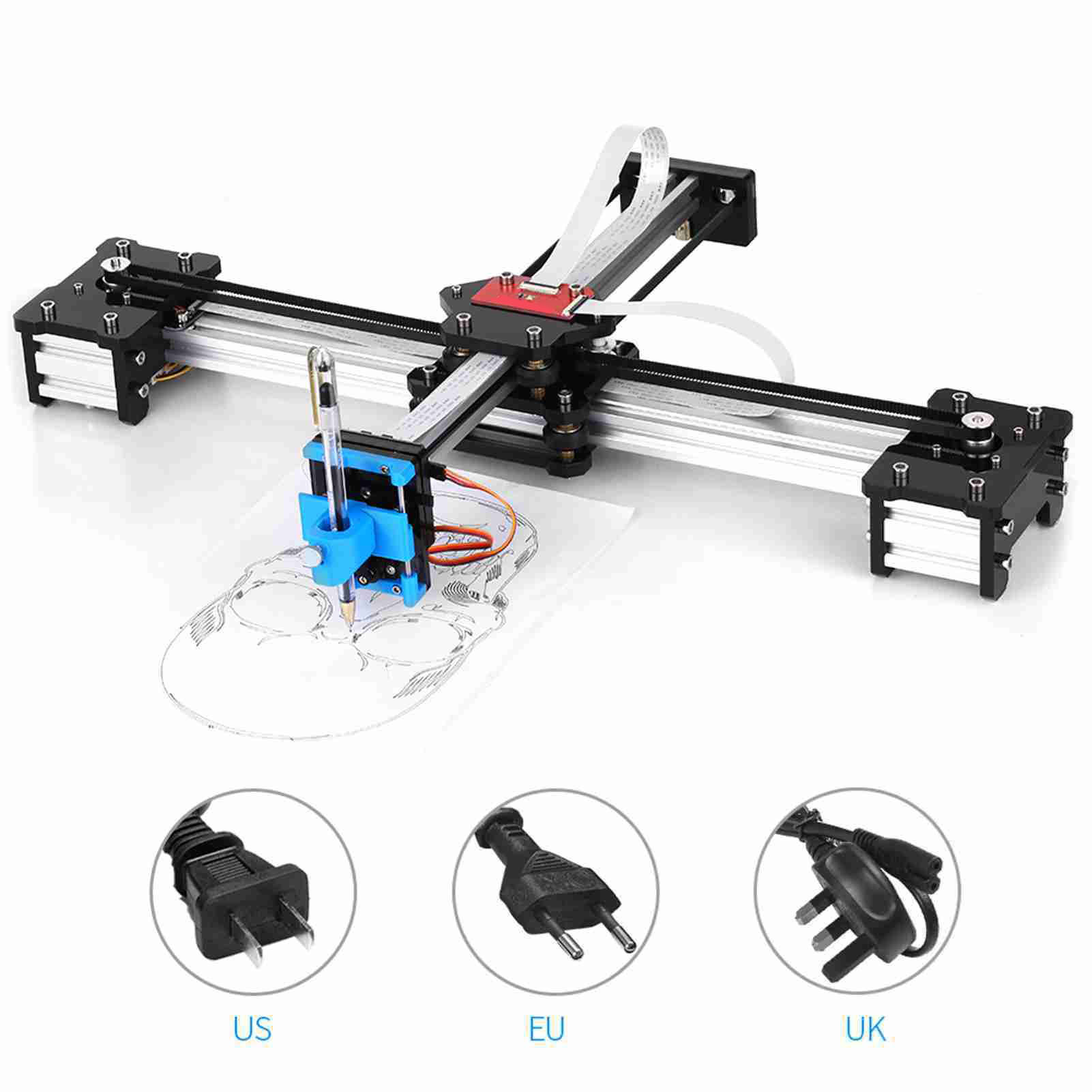 Power Tools Drawing - VG-X4 Desktop Dirakit Pena Plotter DIY
