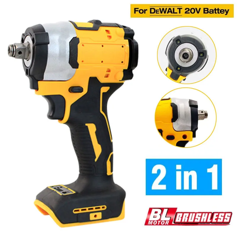 Power Tools Pink - Cocok untuk Dewalt kunci pas Dampak