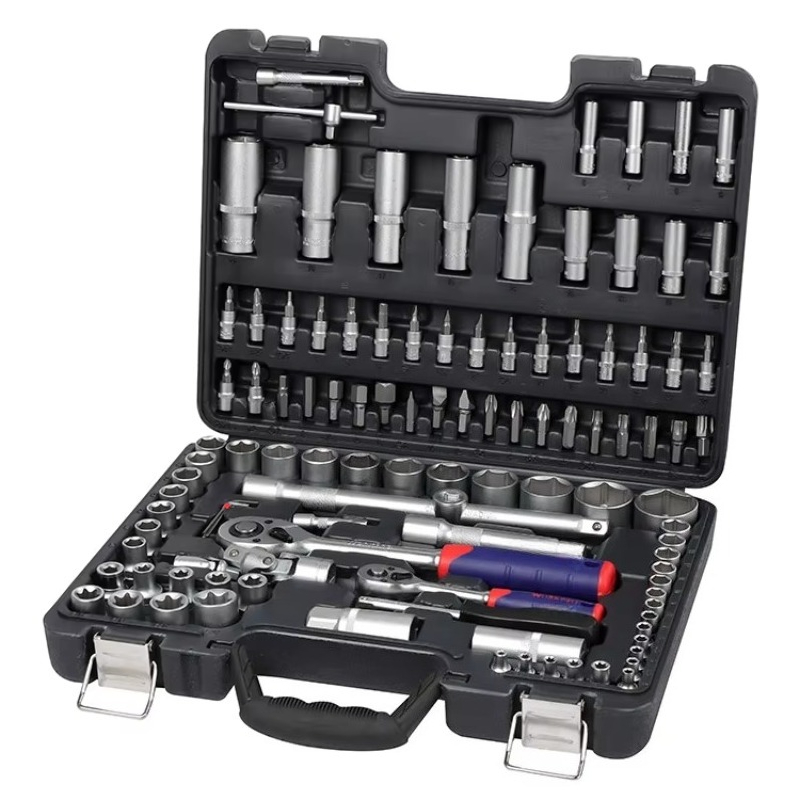 Power Tools Hand Tools - 108pcs Set Peralatan Perbaikan Mobil Profesional