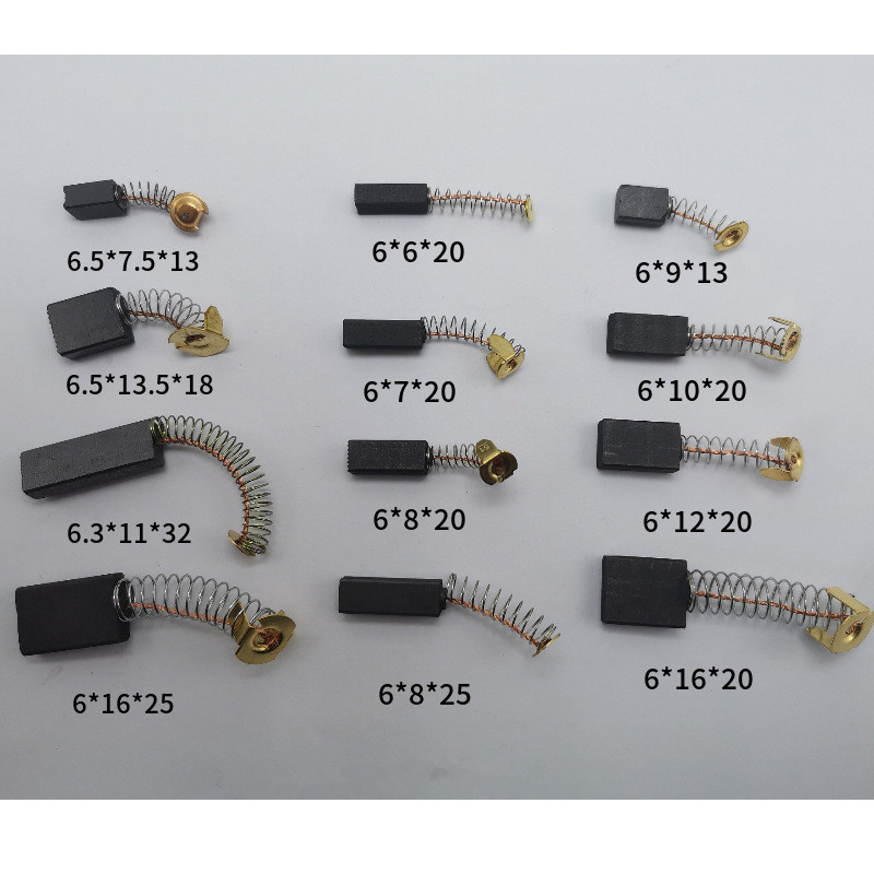 Power Tools Carbon Brush - 10 Buah Alat Listrik Sikat Karbon