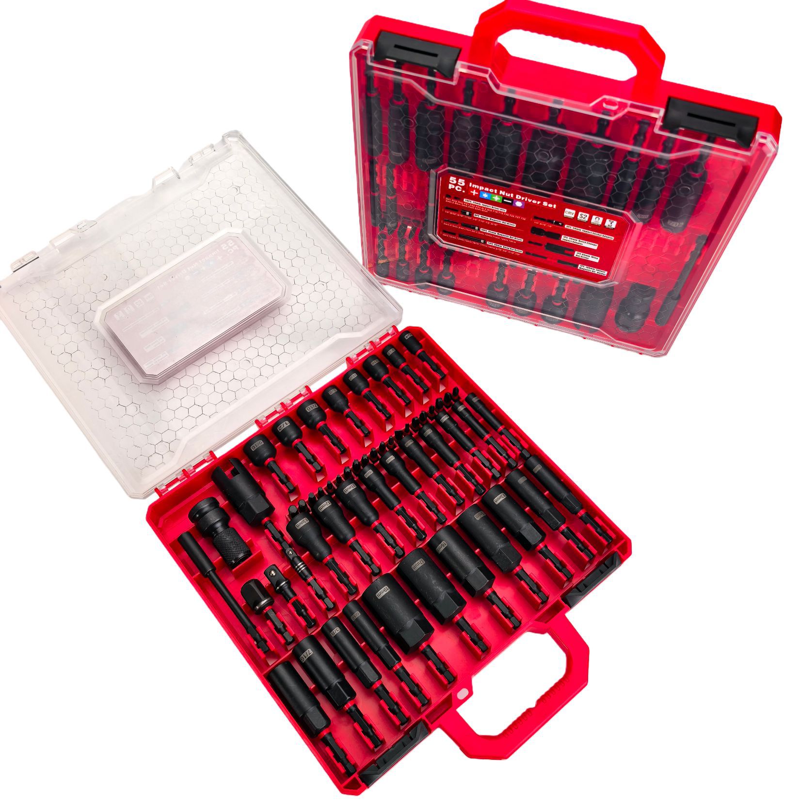 Power Tools Ridgid - Set Obeng Impact Magnetik 55 PCS,