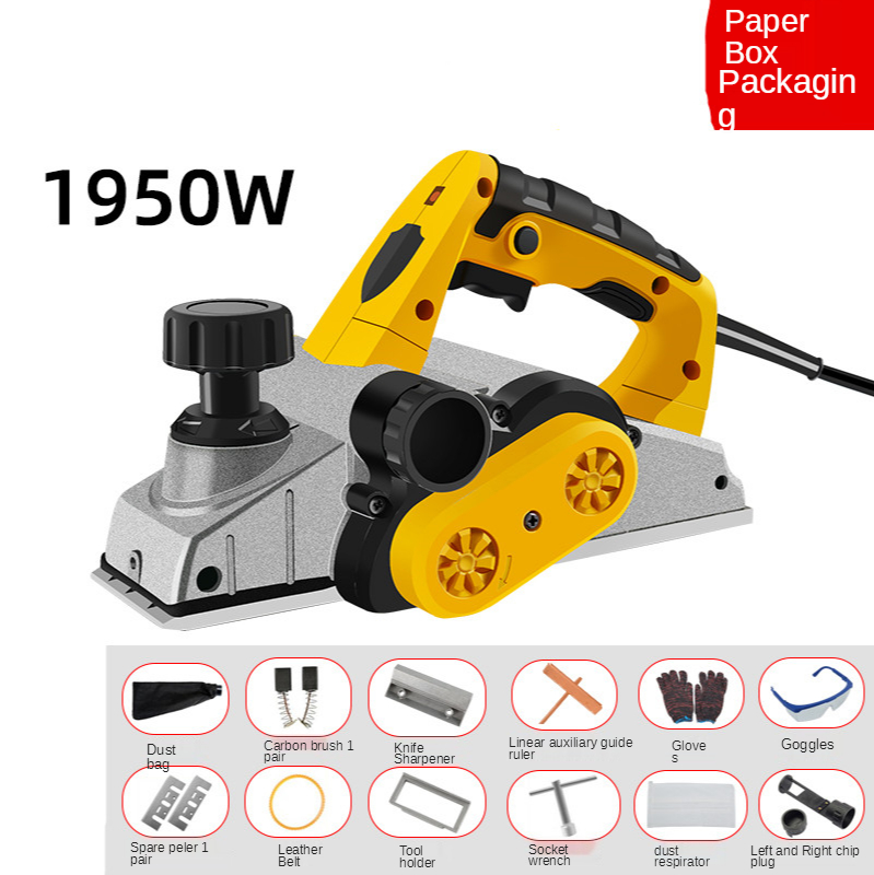 Kit alat listrik DIY pertukang - Planer Handheld Electric ulasan dan harga
