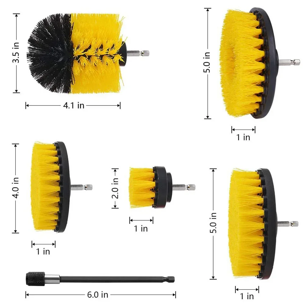 Set lampiran sikat bor, Kit al - Power Tools For Windows ulasan dan harga