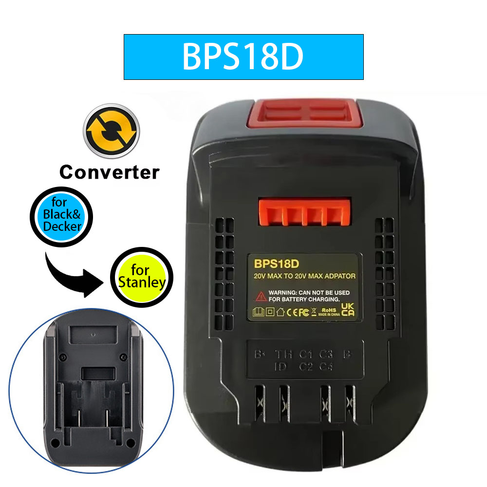 Adaptor BPS18D untuk Black & D - Power Tools Stanley ulasan dan harga