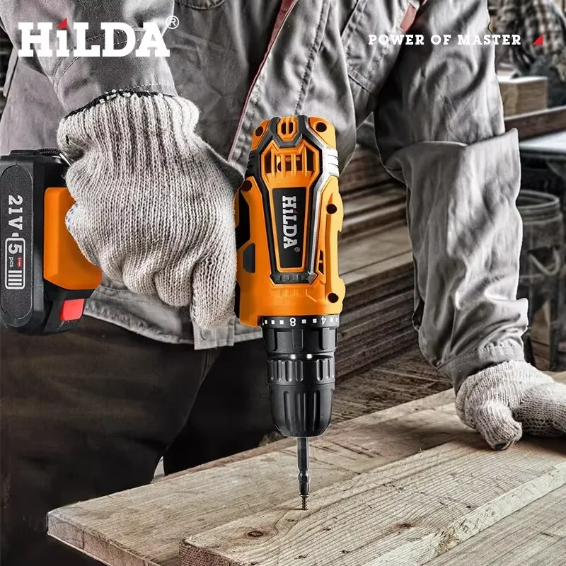 HILDA Bor Tanpa Kabel 12V/16.8 - Power Tools You Must Have ulasan dan harga