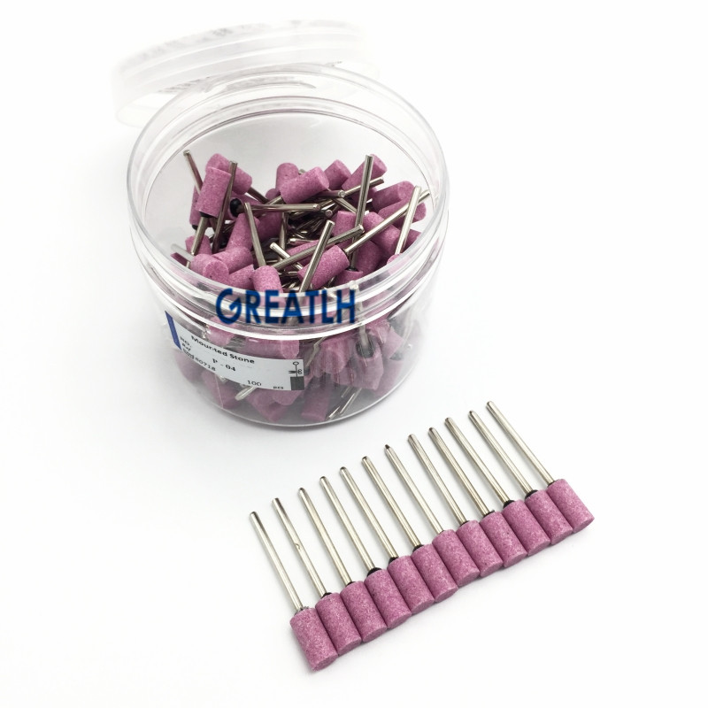 100 Buah/Set Bor Pemoles Gigi  - Power Tools Pink ulasan dan harga