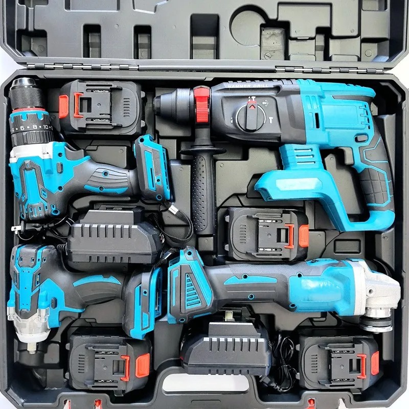 Set Peralatan Baterai Lithium  - Combo Power Tools ulasan dan harga