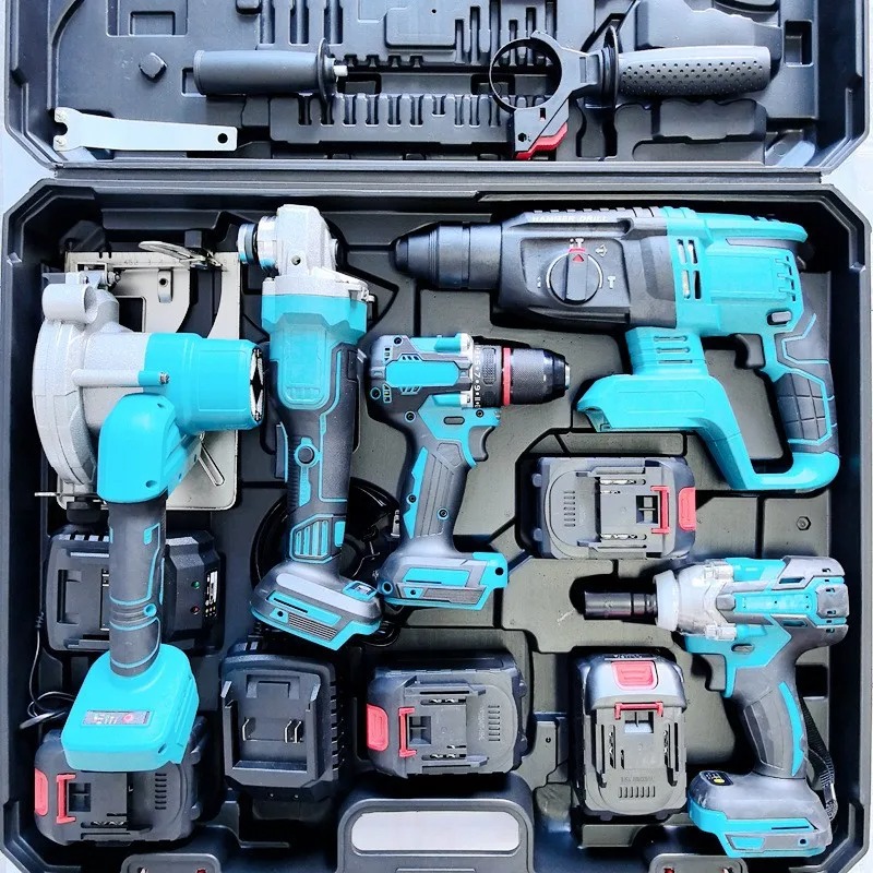 Set Peralatan Baterai Lithium  - Combo Power Tools ulasan dan harga