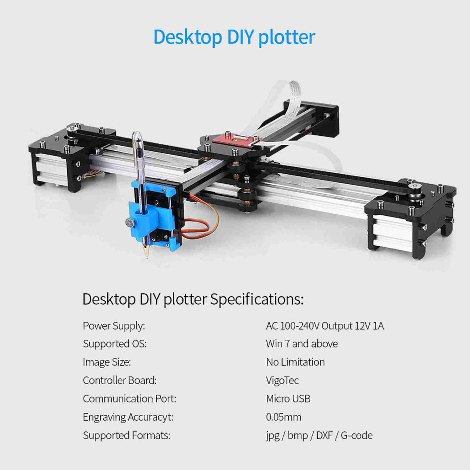 VG-X4 Desktop Dirakit Pena Plo - Power Tools Drawing ulasan dan harga