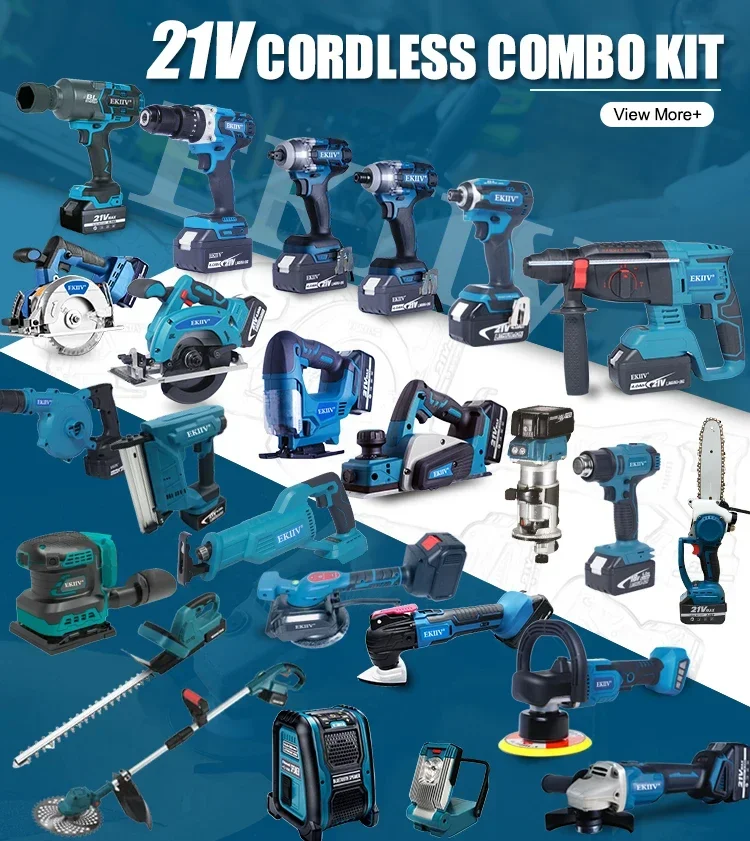Set peralatan listrik 21V, mes - Combo Power Tools ulasan dan harga