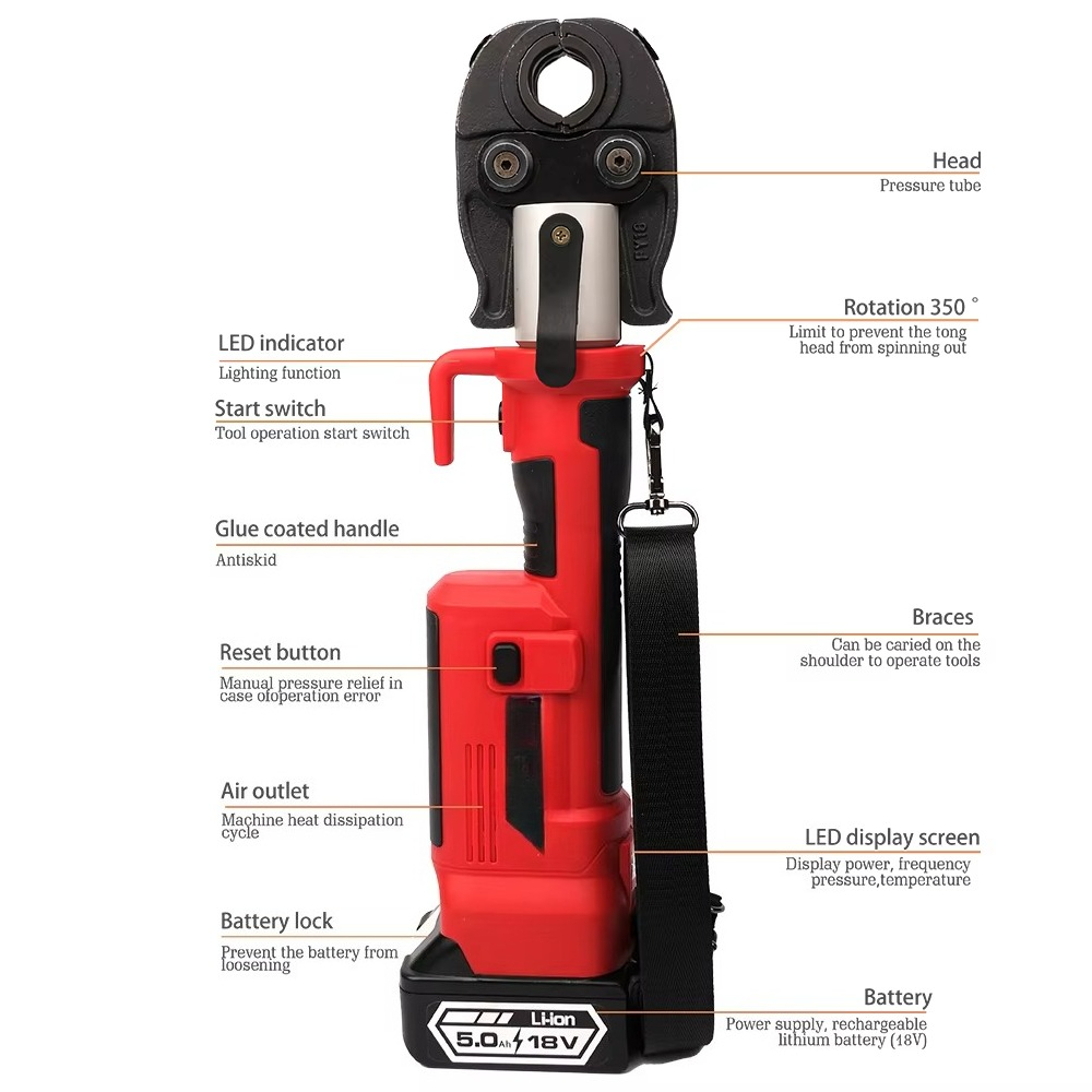 Alat Press Pipa Hidrolik Elekt - Power Tools Electrical ulasan dan harga