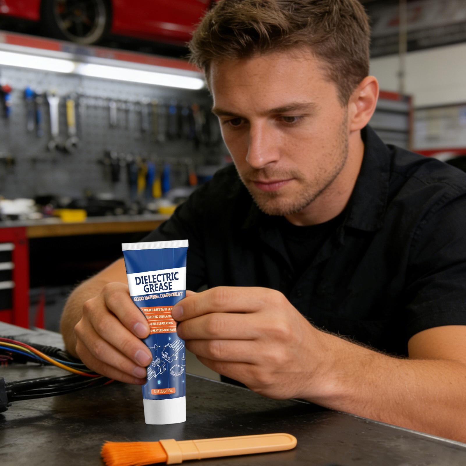 Gemuk Dielektrik Tahan Panas A - Power Tools Grease ulasan dan harga