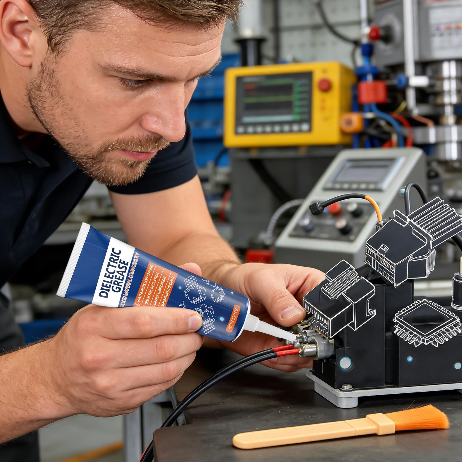 Gemuk Dielektrik Tahan Panas A - Power Tools Grease ulasan dan harga