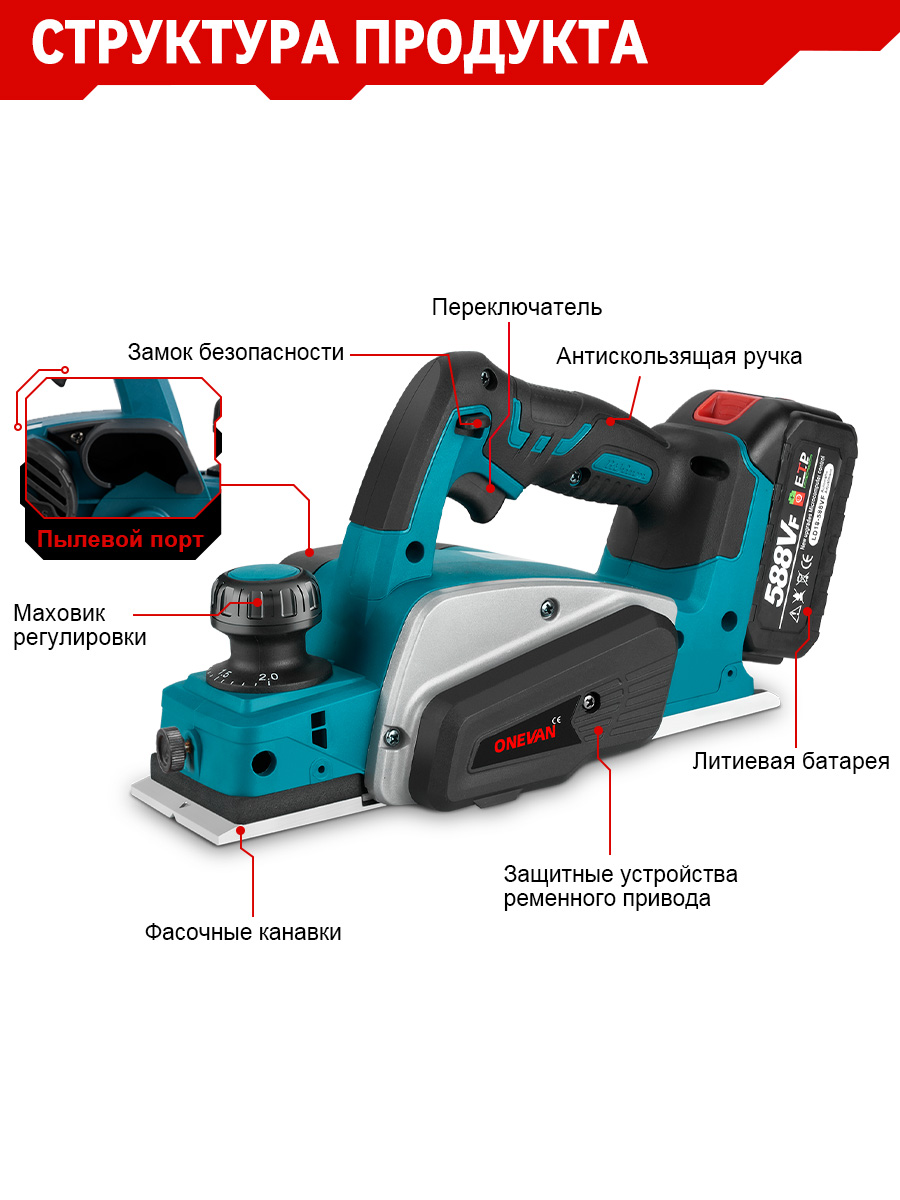 Ketam Genggam Kayu Mini Tanpa  - Planer Handheld Electric ulasan dan harga