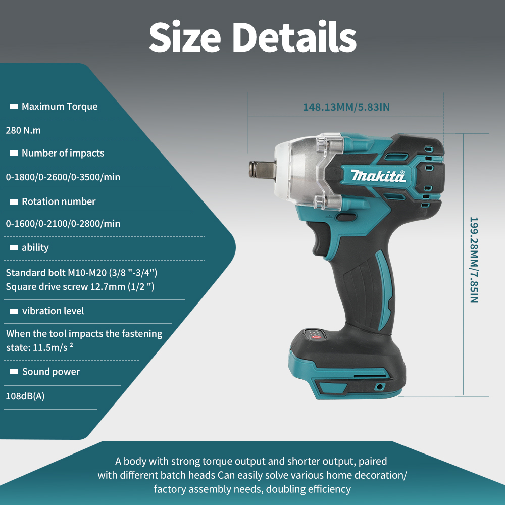 Makita DTW285+DTD171 Perkakas  - Combo Power Tools ulasan dan harga