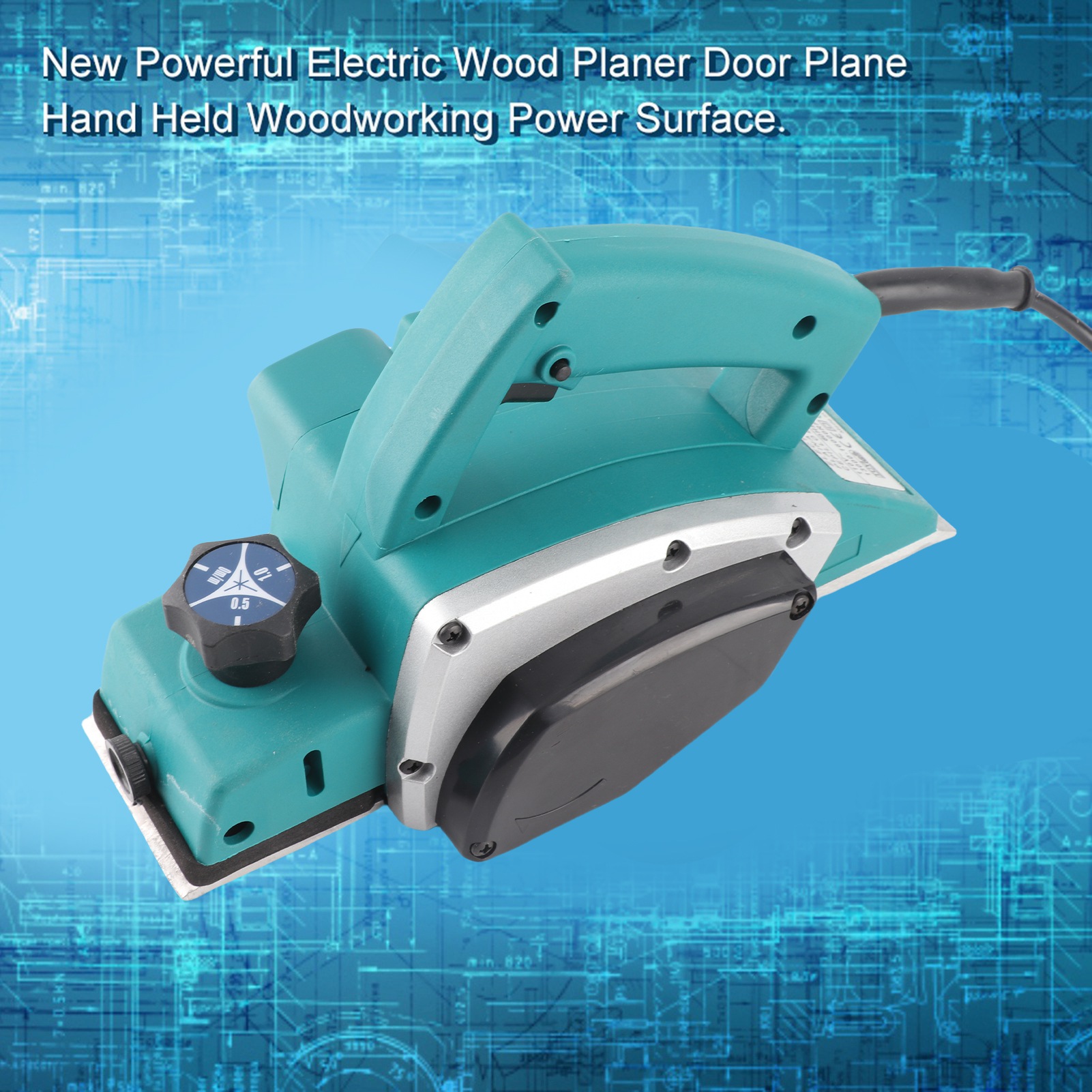 Alat Perata Kayu Listrik Porta - Planer Handheld Electric ulasan dan harga