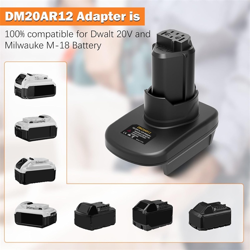 Adaptor Baterai HAKSINKY DM18A - Power Tools Ridgid ulasan dan harga