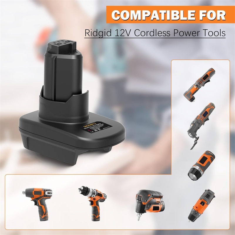 Adaptor Baterai HAKSINKY DM18A - Power Tools Ridgid ulasan dan harga