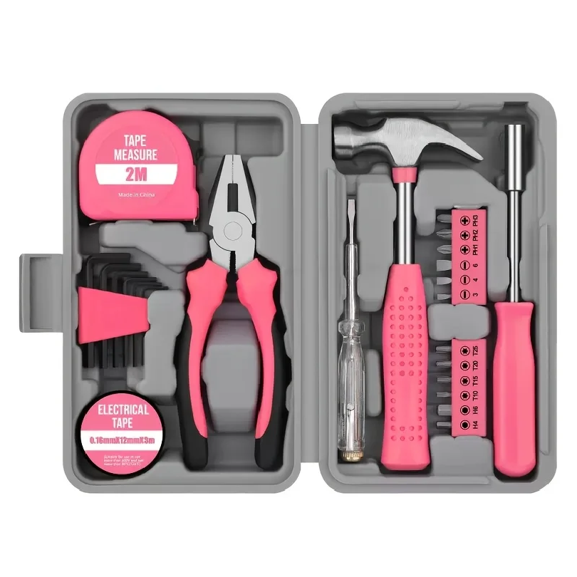 23+1pcs Set Peralatan Pink, Pe - Power Tools Pink ulasan dan harga