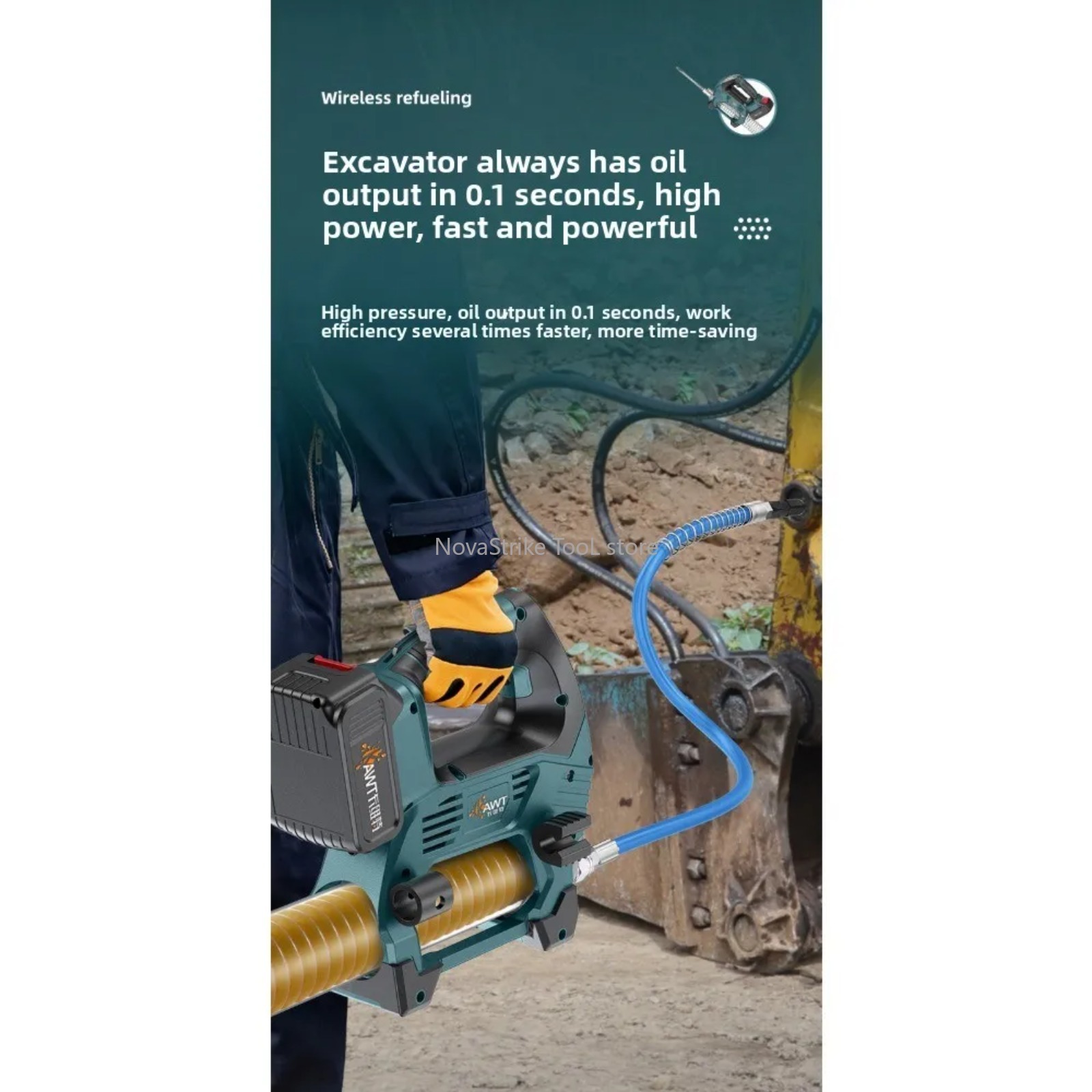 Pistol Gemuk Elektrik 600CC Ta - Power Tools Grease ulasan dan harga