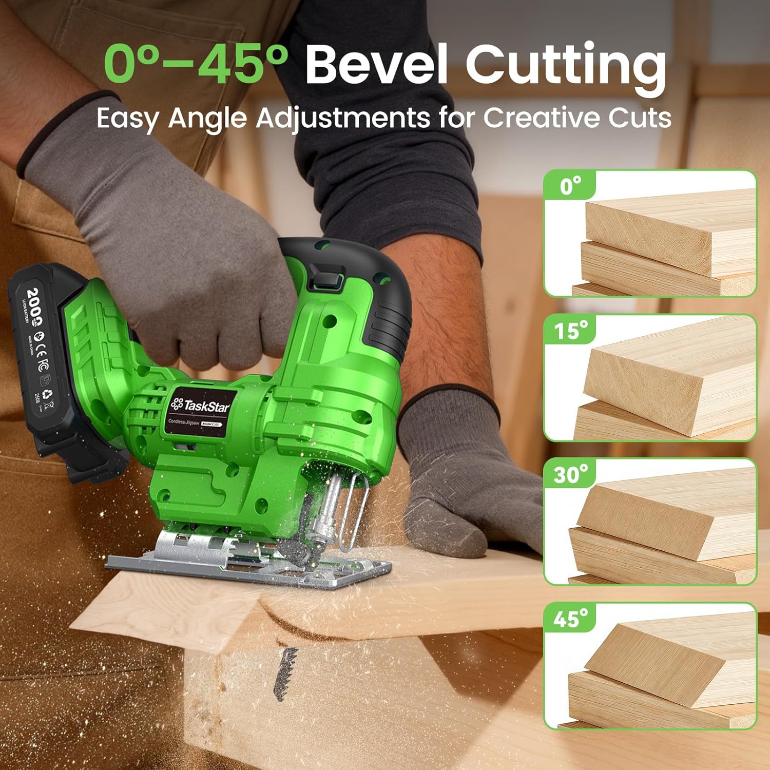 Alat Gergaji Jig Tanpa Kabel T - Jigsaw Orbital Blade ulasan dan harga